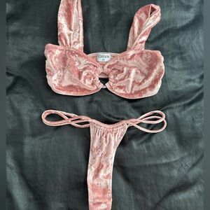 Icon Swim Velvet Pink Suit